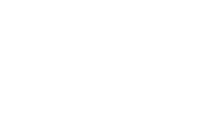 Logo Friske Bygg i hvitt